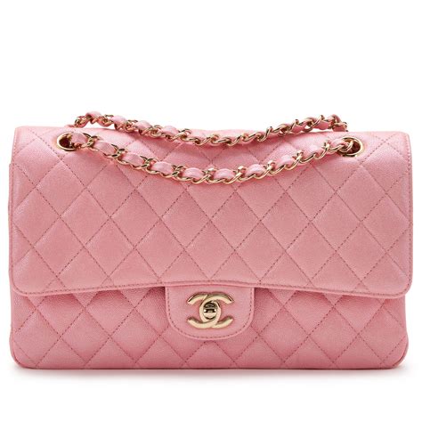 chanel hot pink caviar bag|Chanel Caviar Quilted Medium Double Flap Pink .